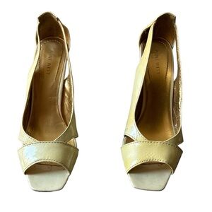 Nine West Patent Leather Shoes Off White 8.5